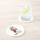 Glück beim Spaß Untersetzer (Seite)