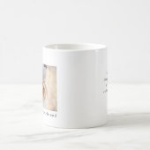 Glück. Bestfriend Gift Foto Keepake Kaffeetasse (Mittel)