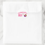 Glück Bingo Runder Aufkleber (Tasche)