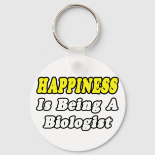 Glück... Biologe Schlüsselanhänger