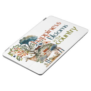 Glück blüht im iPad-Cover des Landes iPad Air Hülle