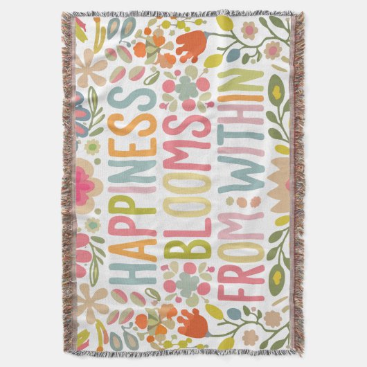 Glück blüht von innen decke (Vorderseite Vertikal)