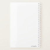 Glück blüht von innen heraus planer (Rückseite)