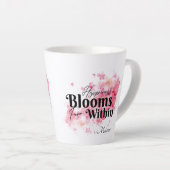 Glück blüht von innen milchtasse (Rechte Ecke)