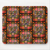 Glück blüht von innen mousepad (Vorne)