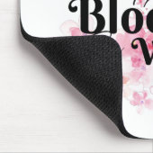 Glück blüht von innen mousepad (Ecke)
