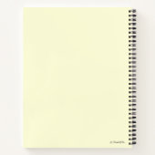 Glück blüht von innen notizblock (Rückseite)