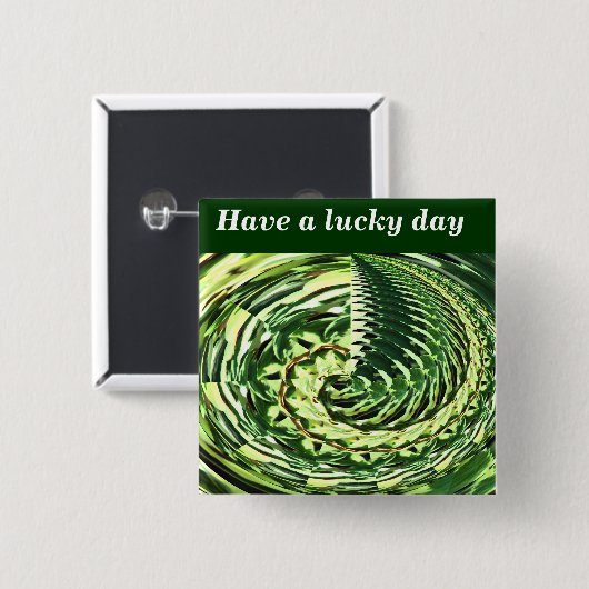 Glück_ Button (Vorne & Hinten)