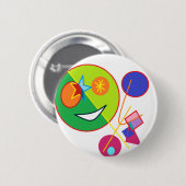 Glück Button (Vorne & Hinten)