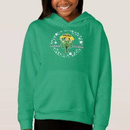 Glück Charm. Little Irish Girl St. Patrick's Day Hoodie