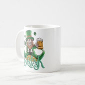 Glück den Iren Kaffeetasse (Vorderseite Links)