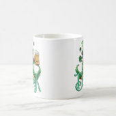 Glück den Iren Kaffeetasse (Mittel)