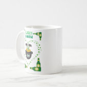 Glück den Iren Kaffeetasse (Vorderseite Links)