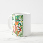 Glück den Iren Kaffeetasse (Vorderseite Links)