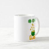 Glück den Iren Kaffeetasse (VorderseiteRechts)