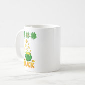 Glück den Iren Kaffeetasse (Vorderseite Links)