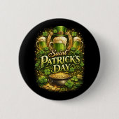 Glück der Emerald Isle Button (Vorderseite)