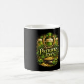 Glück der Emerald Isle Kaffeetasse (VorderseiteRechts)