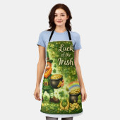 Glück der Iren All-Print-Schürze Schürze (Getragen)