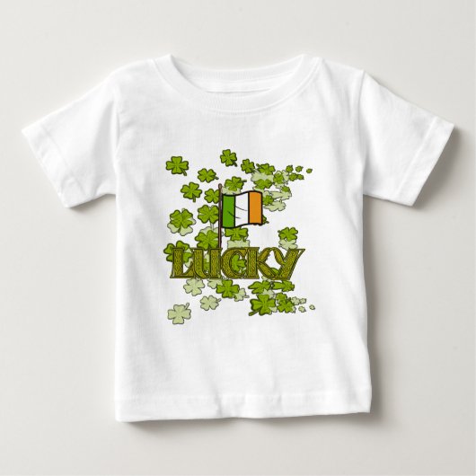 Glück der Iren Baby T-shirt (Vorderseite)