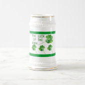 Glück der Iren - Bierglas (Mittel)