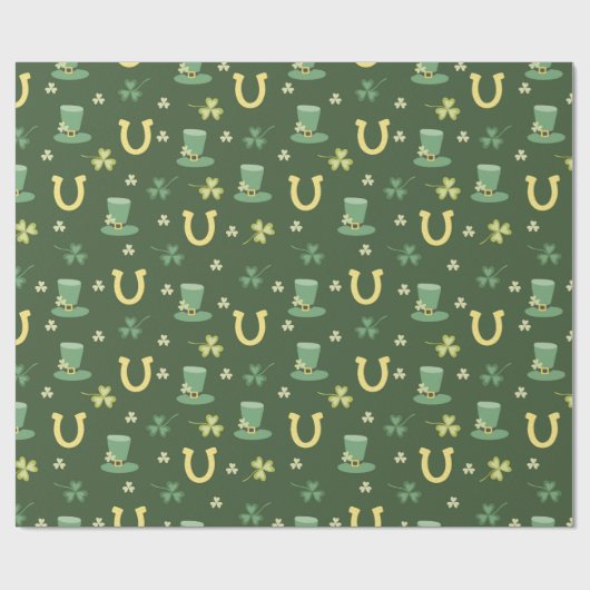 Glück der Iren Geschenkpapier (Flach)