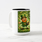 Glück der Iren - Kaffeetasse (Vorderseite Links)