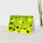 Glück der Iren Karte (Vorderseite)