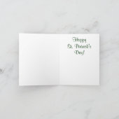 Glück der Iren - Karte (Innenseite)