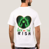 Glück der Iren - Leprechauns Fun T-Shirt (Rückseite)