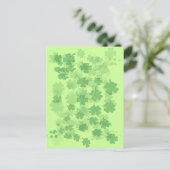 Glück der Iren Postkarte (Stehend Vorderseite)