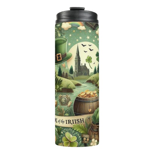 Glück der Iren Thermosbecher (Vorderseite)