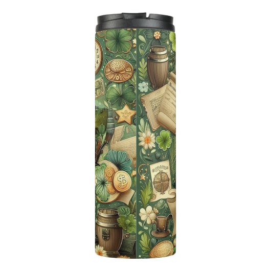 Glück der Iren Thermosbecher (Rückseite)