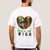 Glück der irischen - irischen Traditionen T-Shirt (Rückseite)