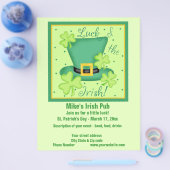 Glück der irischen Werbeaktion Custom Flyer (Einzeln)