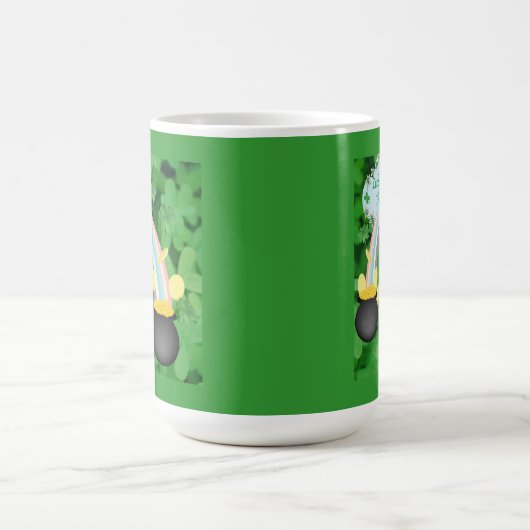 Glück der Irishcoffee-Tasse Kaffeetasse (Mittel)