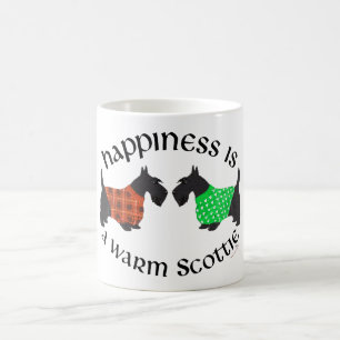 Glück der schwarzen schottischen Terrier Kaffeetasse