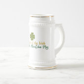 Glück des Irischen Steins Bierglas (VorderseiteRechts)