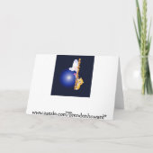 Glück Dip lustiges Tauchen Merry Weihnachten Brude (Rückseite)