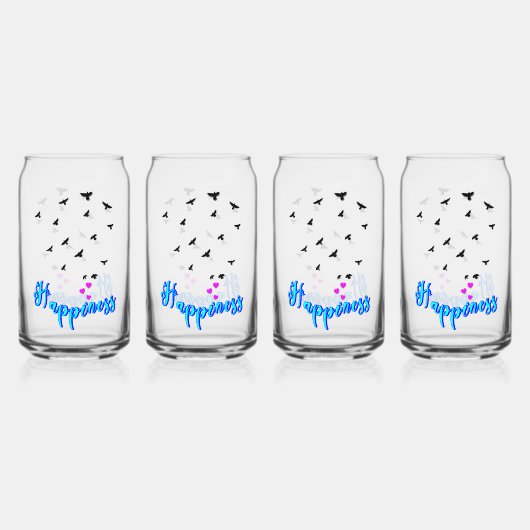 Glück Dosenglas (Vorderseite)