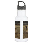 Glück Edelstahlflasche (Rückseite)