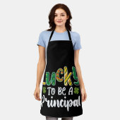Glück, ein Hauptschultag zu werden Schürze (Getragen)