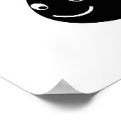 Glück eine Dame sein...Ladybug Poster (Ecke)