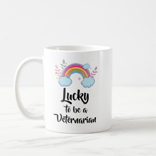 Glück, eine veternarische Tasse zu sein (Links)