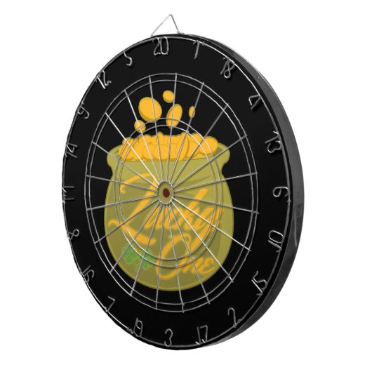 Glück Eins Dartscheibe (Vorderseite rechts)