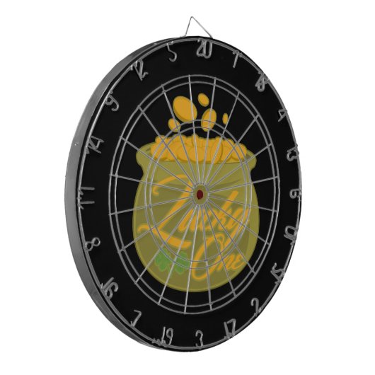 Glück Eins Dartscheibe (Vorderseite Links)