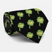 Glück Eins Krawatte (Gerollt)