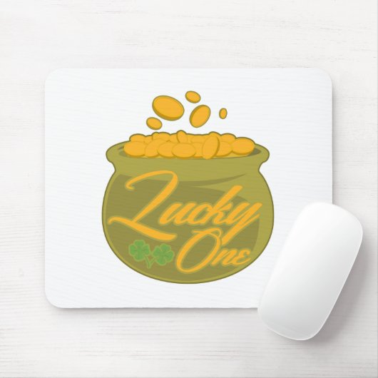 Glück Eins Mousepad (Mit Mouse)