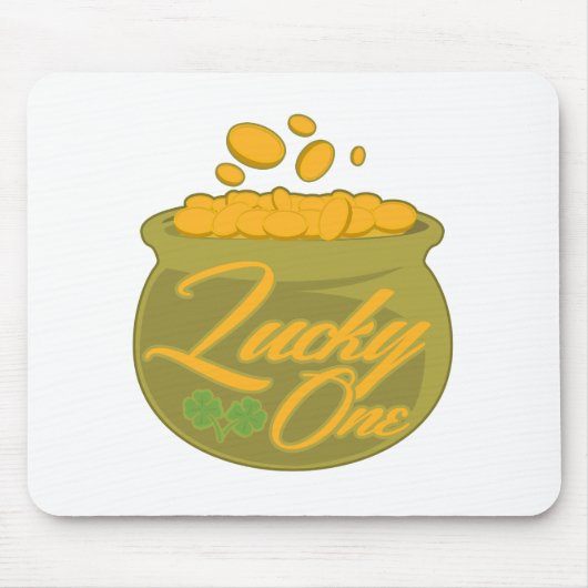 Glück Eins Mousepad (Vorne)