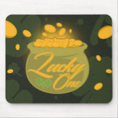 Glück Eins Mousepad (Vorne)